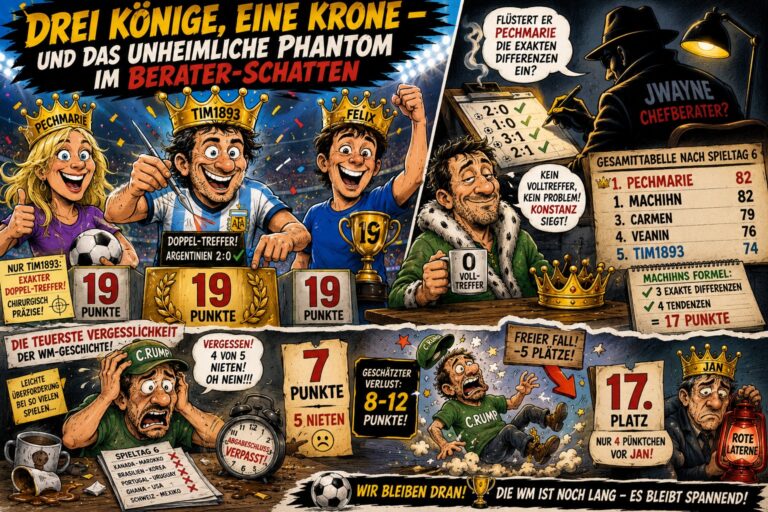 Drei Könige, eine Krone – und das unheimliche Phantom im Berater-Schatten